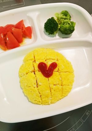 離乳食完了期✨手づかみオムライス✨-レシピのメイン写真