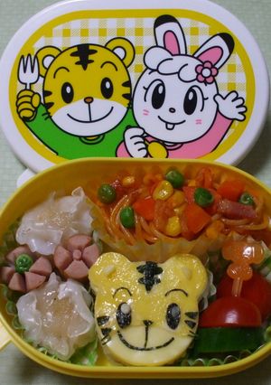 しまじろうのお弁当☆キャラ弁-レシピのメイン写真