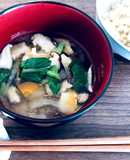 時短♡煮干し＆椎茸の旨味たっぷりお味噌汁