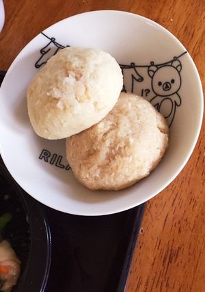 パン粉で！レンジで鳥ミンチの中華まん-レシピのメイン写真