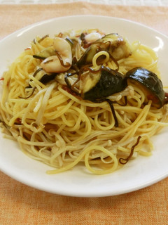 塩昆布ペペロンチーノ-レシピのメイン写真