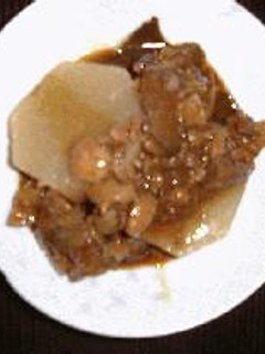 ★味噌すじコンのホクホク大根!!<味噌おでん>★-レシピのメイン写真