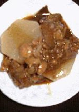 ★味噌すじコンのホクホク大根！！＜味噌おでん＞★-レシピのメイン写真