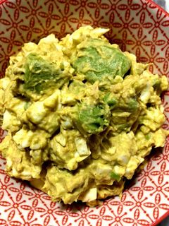 ゆで卵と色々サラダカレー風味-レシピのメイン写真