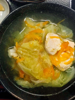 キャベツたっぷり!野菜と鶏むね肉のスープ-レシピのメイン写真