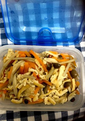 レンジで冷凍ごぼう&人参消費の混ぜご飯-レシピのメイン写真