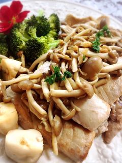 キハダマグロときのこのムニエル-レシピのメイン写真