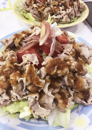 簡単♪お野菜山盛り冷しゃぶサラダ-レシピのメイン写真