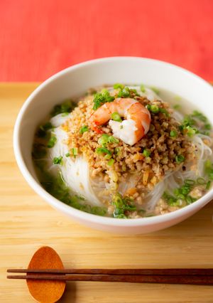 出汁が決め手！絶品☆台湾風汁ビーフン-レシピのメイン写真