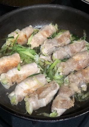蒸し肉野菜巻き-レシピのメイン写真
