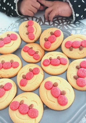 【簡単】アンパンマンクッキー-レシピのメイン写真