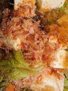 サラダバリエーション 玉ねぎ、豆腐-レシピのメイン写真