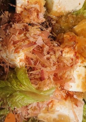 サラダバリエーション 玉ねぎ、豆腐-レシピのメイン写真