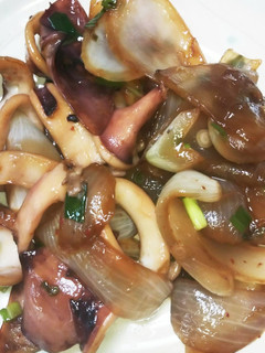 いかと玉葱の甘辛キムチ炒め-レシピのメイン写真