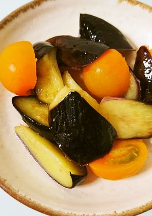作り置き☆レンチンで簡単!なすのマリネ-レシピのメイン写真
