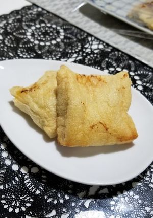 パリパリ!アスパラベーコン茶巾グラタン-レシピのメイン写真