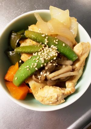 きりたんぽ胸肉の砂糖を使わない照り焼き-レシピのメイン写真