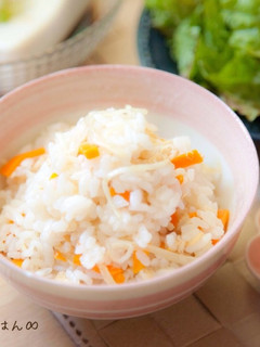 新生姜の炊き込みご飯⁂圧力鍋で加圧3分-レシピのメイン写真