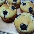 ブルーベリーとクリームチーズのマフィン