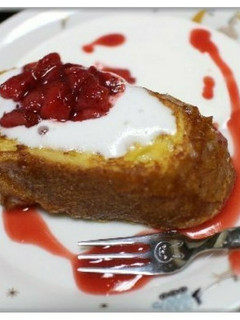 いちごのフレンチトースト-レシピのメイン写真