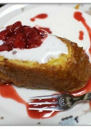 いちごのフレンチトースト-レシピのメイン写真