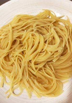 レンジで水切り不要パスタ-レシピのメイン写真