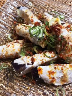 簡単!レンジで作るナスの豚肉巻き-レシピのメイン写真
