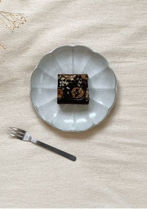 チョコ無し*米粉とバナナの濃厚ブラウニー-レシピのメイン写真