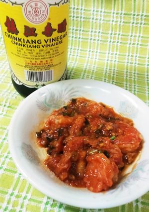 鎮江香酢で深い味わい♪海老チリ-レシピのメイン写真