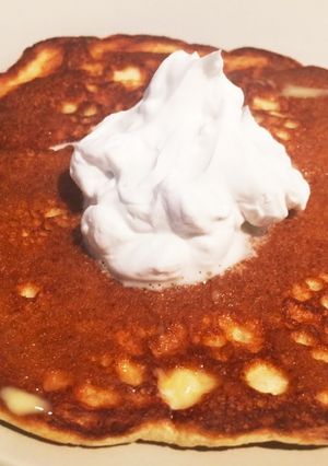 妊娠糖尿病に低糖質パンケーキ-レシピのメイン写真