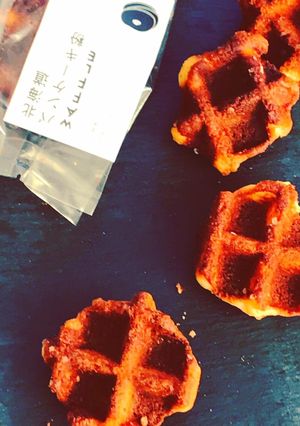 北海道パンケーキ粉のワッフル-レシピのメイン写真