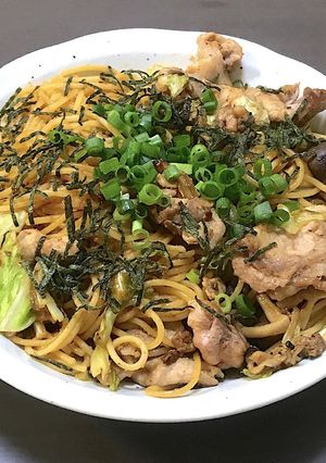 豚肉としめじの和風旨辛明太子パスタ-レシピのメイン写真