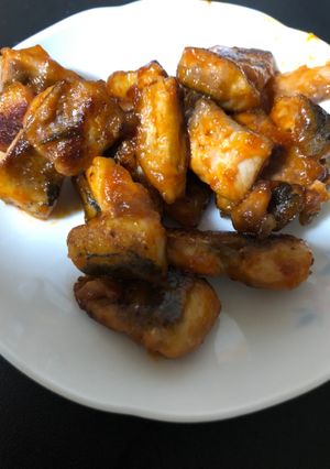 簡単さんまのケチャップ焼き-レシピのメイン写真