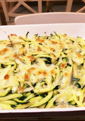 ズッキーニを沢山食べるチーズ焼き-レシピのメイン写真