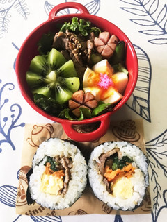 6月13日 娘弁当-レシピのメイン写真