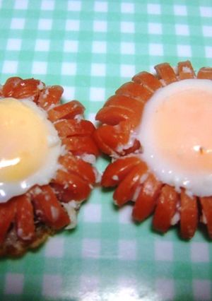 うずら卵で＊ひまわり＊　お弁当にどうぞ-レシピのメイン写真