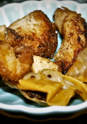 揚げワンタンと塩麹唐揚げ-レシピのメイン写真