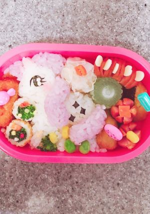 マイリトルポニー ラリティ キャラ弁-レシピのメイン写真
