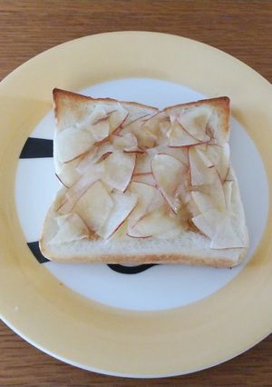 りんごメープルトースト-レシピのメイン写真