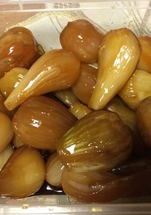 ラッキョウの甘辛煮-レシピのメイン写真