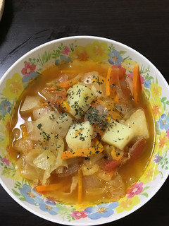 具沢山・野菜たっぷりミネステローネ-レシピのメイン写真