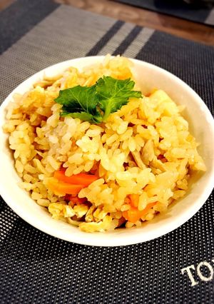 簡単！筍と舞茸の炊き込みご飯♥-レシピのメイン写真