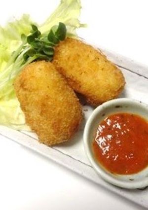 カニたっぷりポテトコロッケ-レシピのメイン写真