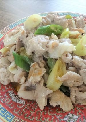 ネギ豚の塩麹焼き-レシピのメイン写真