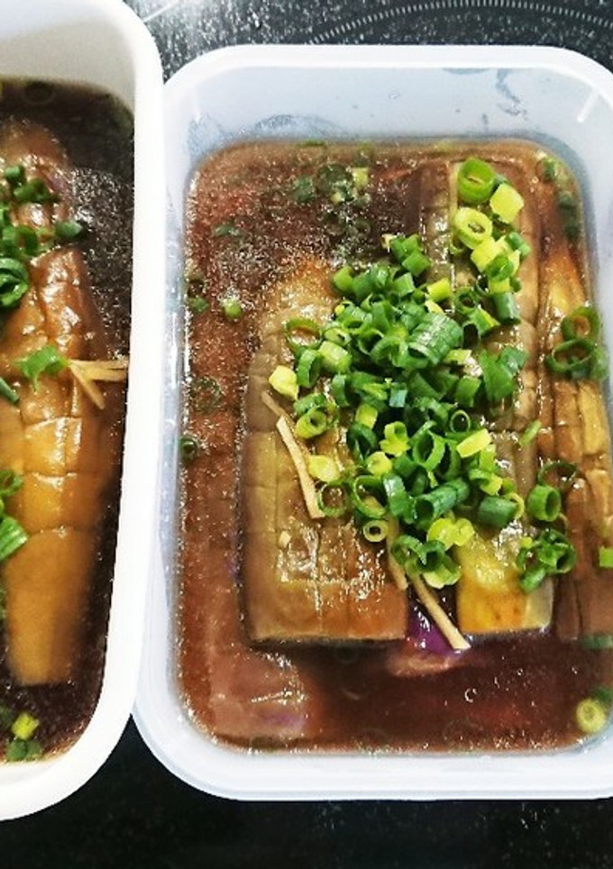 簡単！めんつゆで簡単ナスの煮浸し！-レシピのメイン写真