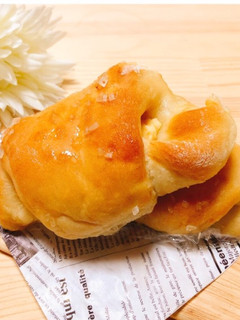 甘じょっぱいꕤざらめとクリームチーズパン-レシピのメイン写真