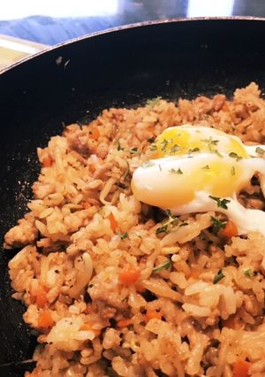 豚挽肉ともやしのチャーハン-レシピのメイン写真