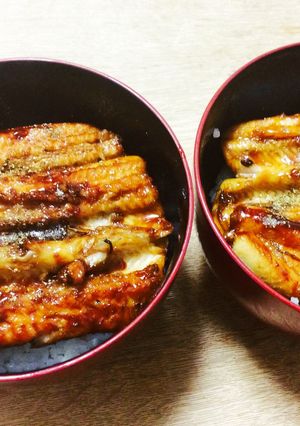 169、改訂版、穴子丼♡1人前¥282-レシピのメイン写真