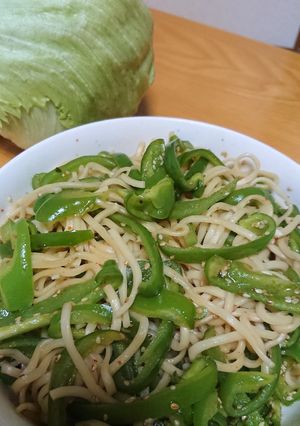 レンジde時短 冷風沖縄そば(焼そば麺)-レシピのメイン写真