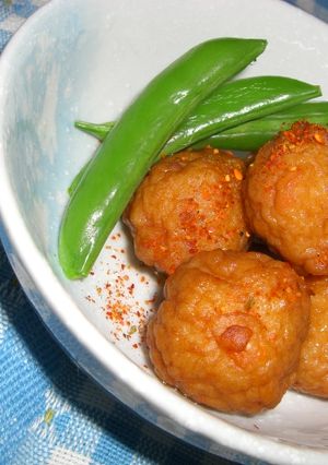 ✿ササッと煮物❀ボールとスナップえんどう-レシピのメイン写真
